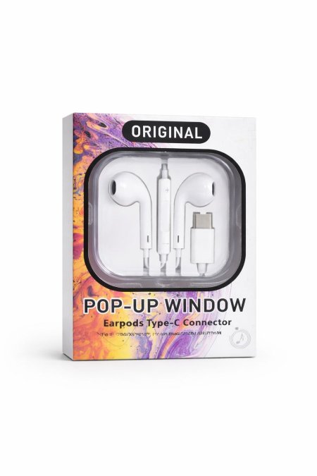 سماعات EarPods TYPE-C– Pop-Up Window